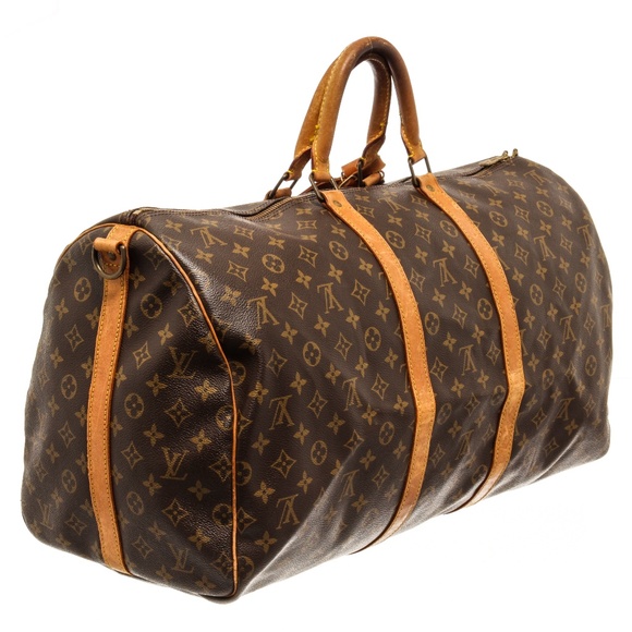 Pre-loved LV Keepall 55 Bandouliere Monogram - Picture 2 of 10